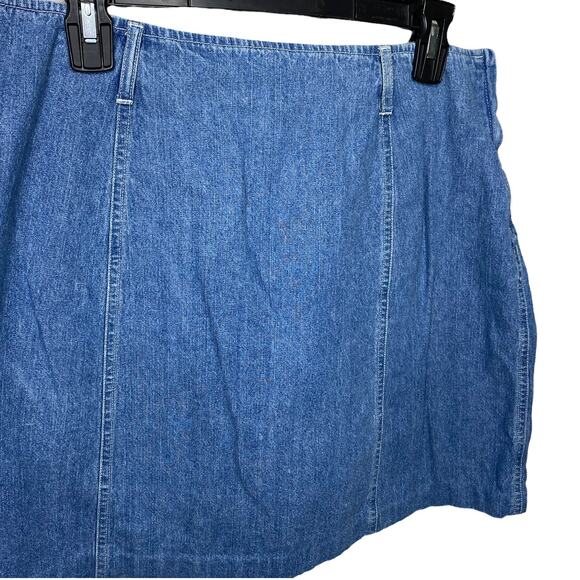 Anne Klein Denim Jean Skirt Size 14 - Picture 6 of 6